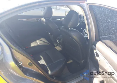 2017 Infiniti Q50 3.0T Red Sport 400 from USA, damaged, VIN JN1FV7AP7HM851350